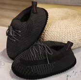 Yeezy Sneakersloffen - Black Adidas - Sneaker Pantoffels - Boost 350 - Unisex - Zwart - Maat Onesize