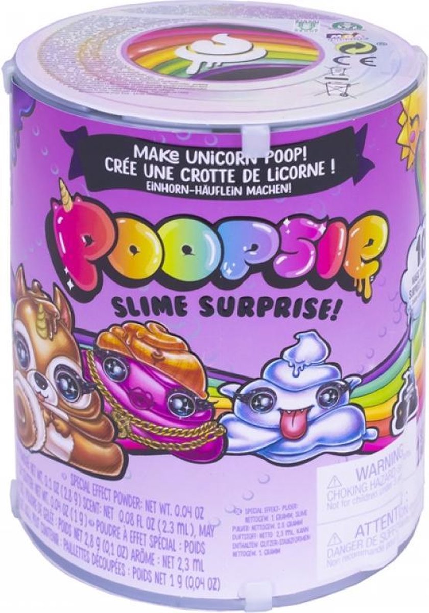 Unicorn Surprise Slime Poopsie - Violet