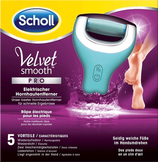 Scholl Velvet Smooth Oplaadbare Voetvijl Wet Dry - 1 | bol.com