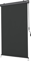 Strattore- zonnescherm -luifel- uitschuifbare verticale luifel 120 x 250 cm - antraciet