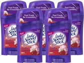 Lady Speed Stick Cool Fantasy - Deo - Deodorant Vrouw - Deodorant - Anti Transpirant - Antiperspirant - 48 Uur Bescherming - Deo Stick - Deo Rituals  -  5 x 45 g - Deodorant Vrouw