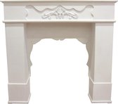 Lavandoux - Houten Haardombouw Schouw - Schoorsteenmantel - Wit