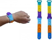 Pop it Game Rainbow Armband 25cm.