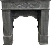 Lavandoux - Houten Haardombouw Schouw - Schoorsteenmantel - Grijs