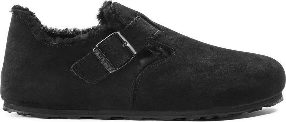 Birkenstock London VL Shearling Nar Dames Clogs Zwart