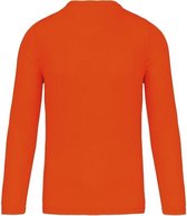 Herensportshirt 'Proact' met lange mouwen Fluorescent Orange - XXL