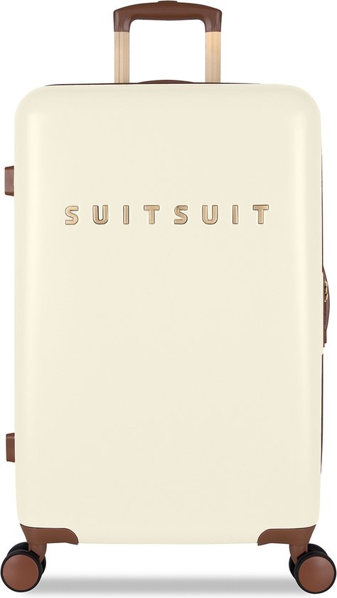 SUITSUIT - Fab Seventies - Antique White - Reiskoffer (66 cm) - 59 l