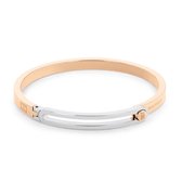 Tommy Hilfiger TJ2780534 Dames Armband - Sieraad - Bangle - Staal - 5 mm breed - 19 cm lang