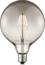 Home Sweet Home - Edison Vintage E27 source lumineuse LED filament Carbon - Fumée - 12.5/12.5/17cm - G125 Global - Retro LED lampe - Dimmable - 4W 120lm 1800K - lumière blanc chaud - pour les douilles E27
