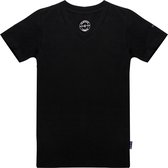 Claesen's® - Jongens T Shirt Zwart - Black - 5% Lycra - 95% Katoen