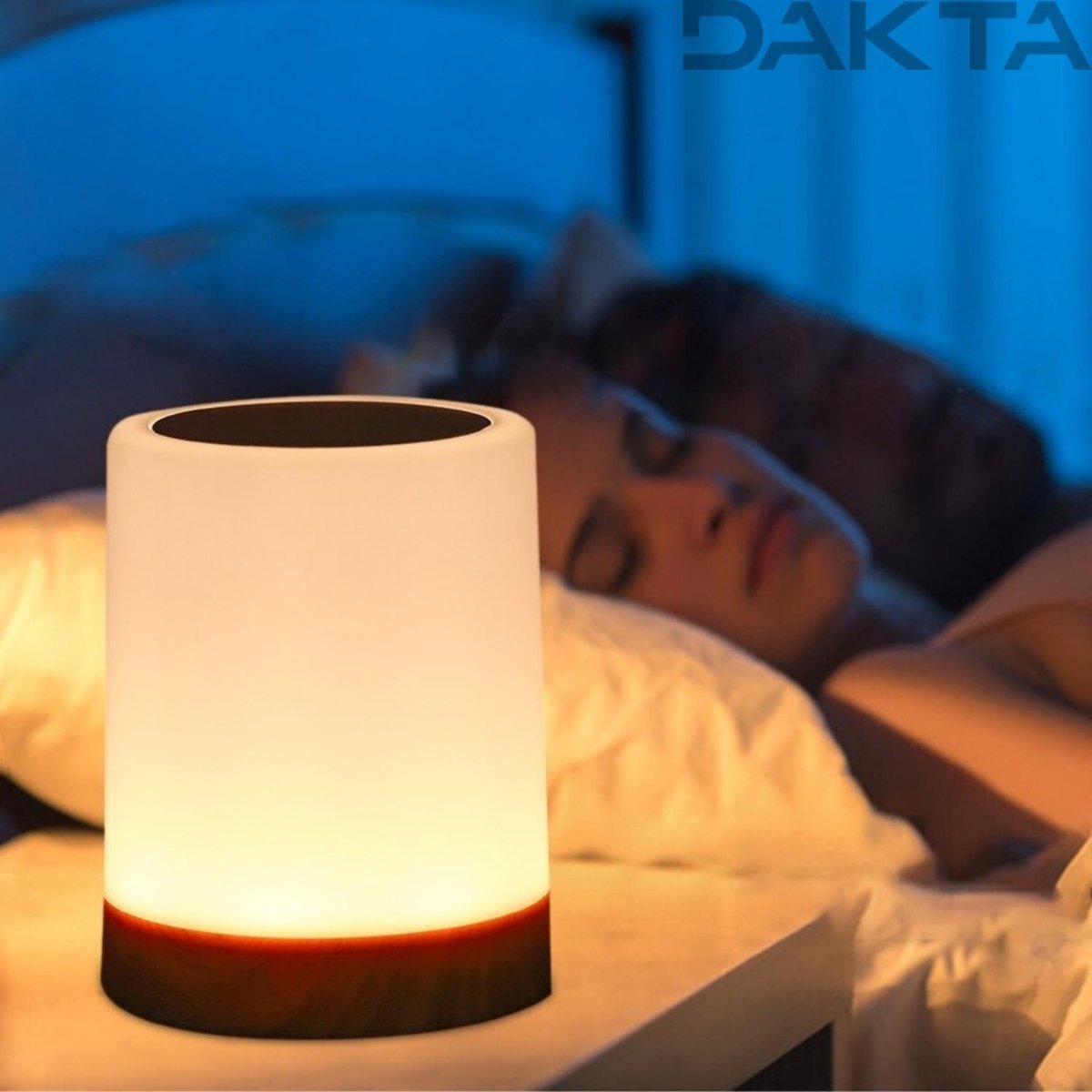 Dakta® Lamp Tafellamp Lamp voor nachtkastje Dimbaar Hanglamp