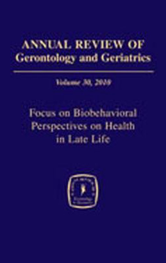 Foto: Annual review of gerontology and geriatrics 2010