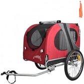 Hondenfietskar original Medium - Rood