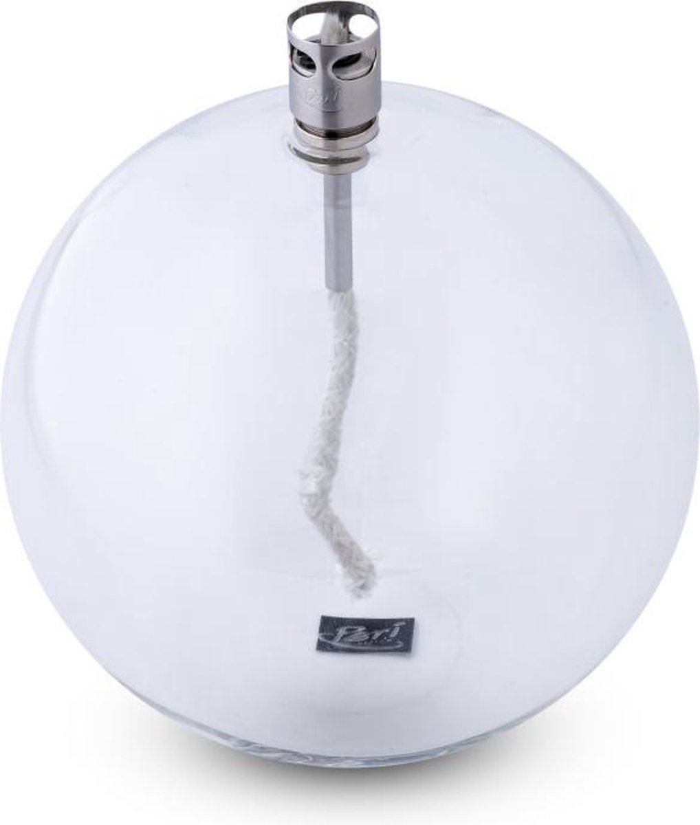 Olielamp - Bol - Peri - incl.Trechtertje - Ø 13 cm - Glas - Glasvezel