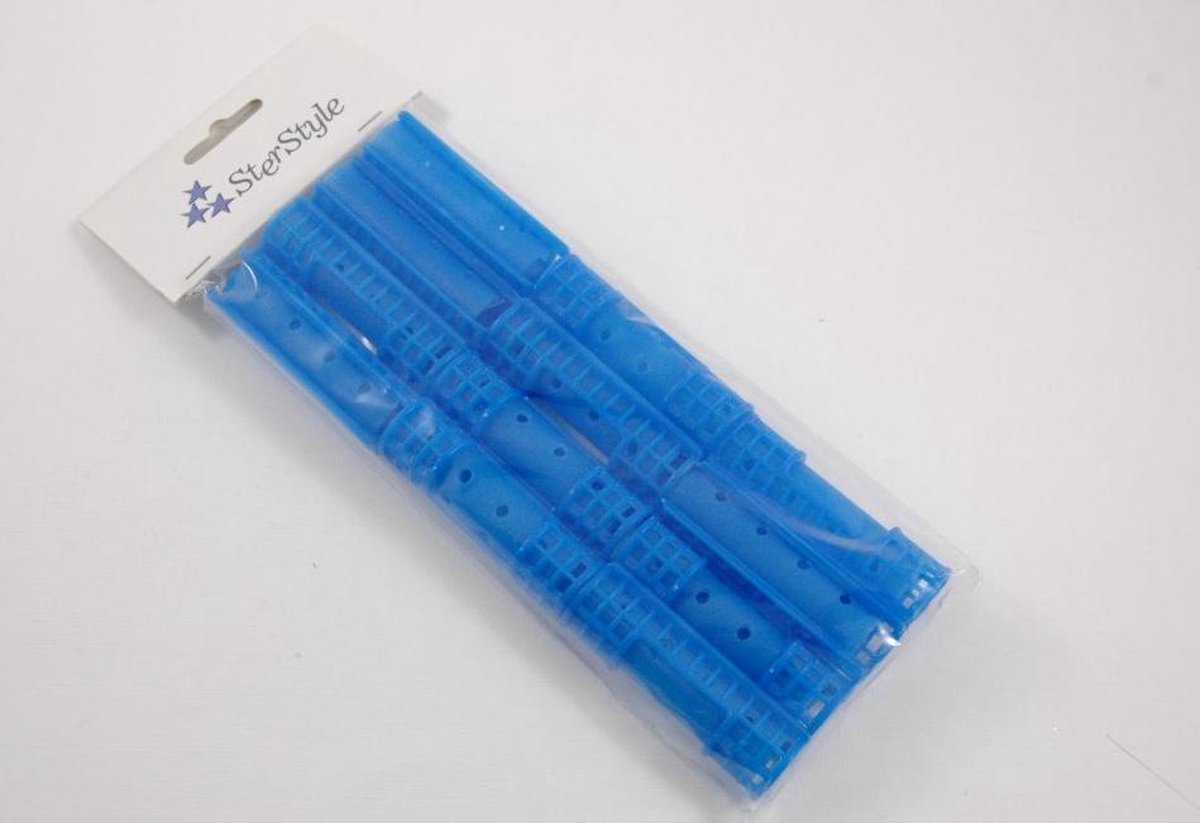 Ster Style Magnetic Curler rollers 16 mm | 12stuks | Blauw