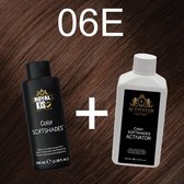 Softshade set incl. activator - 06E semi permenante kleuring | KIS  - haarverf & activator - thuis haar verven