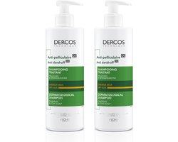 Vichy Dercos Anti-Roos Shampoo - voor droog haar - Voordeelbundel 2x 390ml