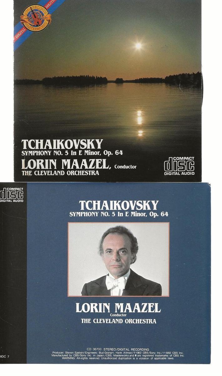 TCHAIKOVSKY SYMPHONY 5 in E op 64