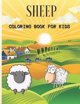 Sheep Coloring Book For Kids