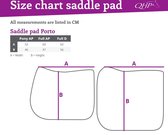 QHP Zadeldek Porto - maat Pony - Navy