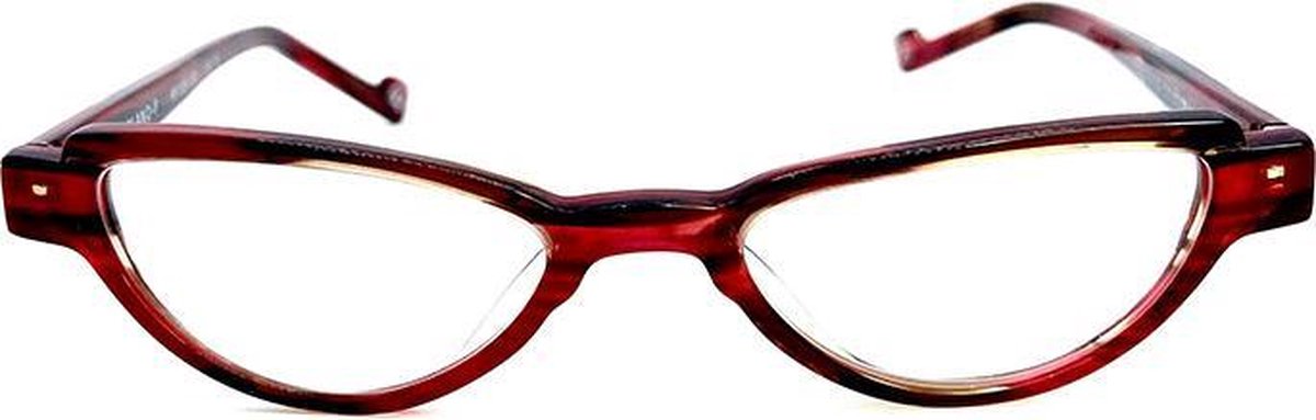 Leesbril - Aptica Couture Delano Rood - Sterkte +1.50 - Acetate Frame