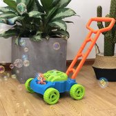 Ariko loopwagen grasmaaier met bellenblaas | met een flesje sop | Bellenblaasmachine | Inclusief 3 x AA batterijen