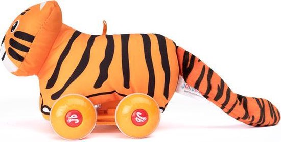 Loua's favorites pull back zachte tijger - Terugtrek autootjes- Speelgoed  auto -... | bol.com