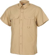 Fox Outdoor - Outdoor overhemd  -  korte mouw -  Khaki  -  Microvezel - MAAT XXL