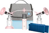 MoM&e Pump - Save - Clean dubbele borstkolf met sterilisatie/koeltas