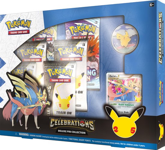 Pokémon Celebrations Deluxe Pin Collection - Pokémon Kaarten