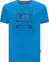 Life-Line Niels Heren T-shirt - Royal Blue - 4XL