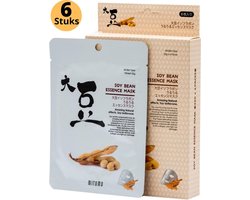 Rituals Mitomo Soy Bean Gezichtsmasker - Gezichtsmasker Verzorging - Face Mask Beauty - Face Mask Japans - Gezichtsverzorging Dames - Japanse Gezichtsmaskers - Skincare Sheet Mask - 6 - 6 stuks