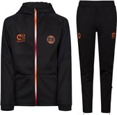 Cruyff Pointer Trainingspak - Maat 128  - Unisex - Zwart