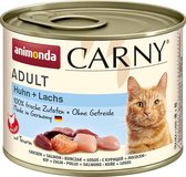 Animonda Carny Kip + Zalm Adult 6 x 200 gram ( katten natvoer )