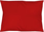 Kussenhoesje rood, 50 x 60 cm.