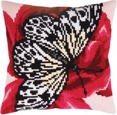Kussen borduurpakket Butterfly graphics - Collection d'Art
