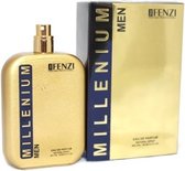 Houtachtig, Kruidige merkgeur voor heren - JFenzi - Eau de Parfum - Millenium - 100ml - 80% ✮✮✮✮✮  - Cadeau Tip !
