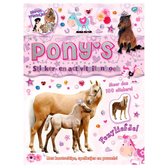 Rebo Productions Stickerboek Pony's Dierenvriendjes Papier