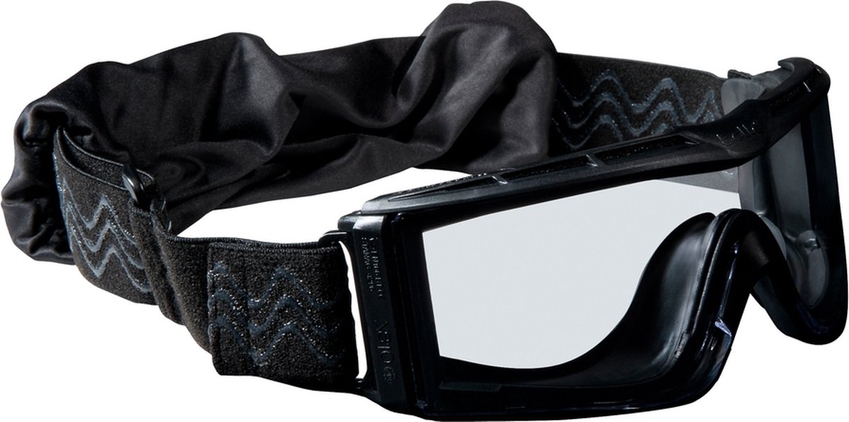 Bollé X810 Tactical Bril clear platinum zwart