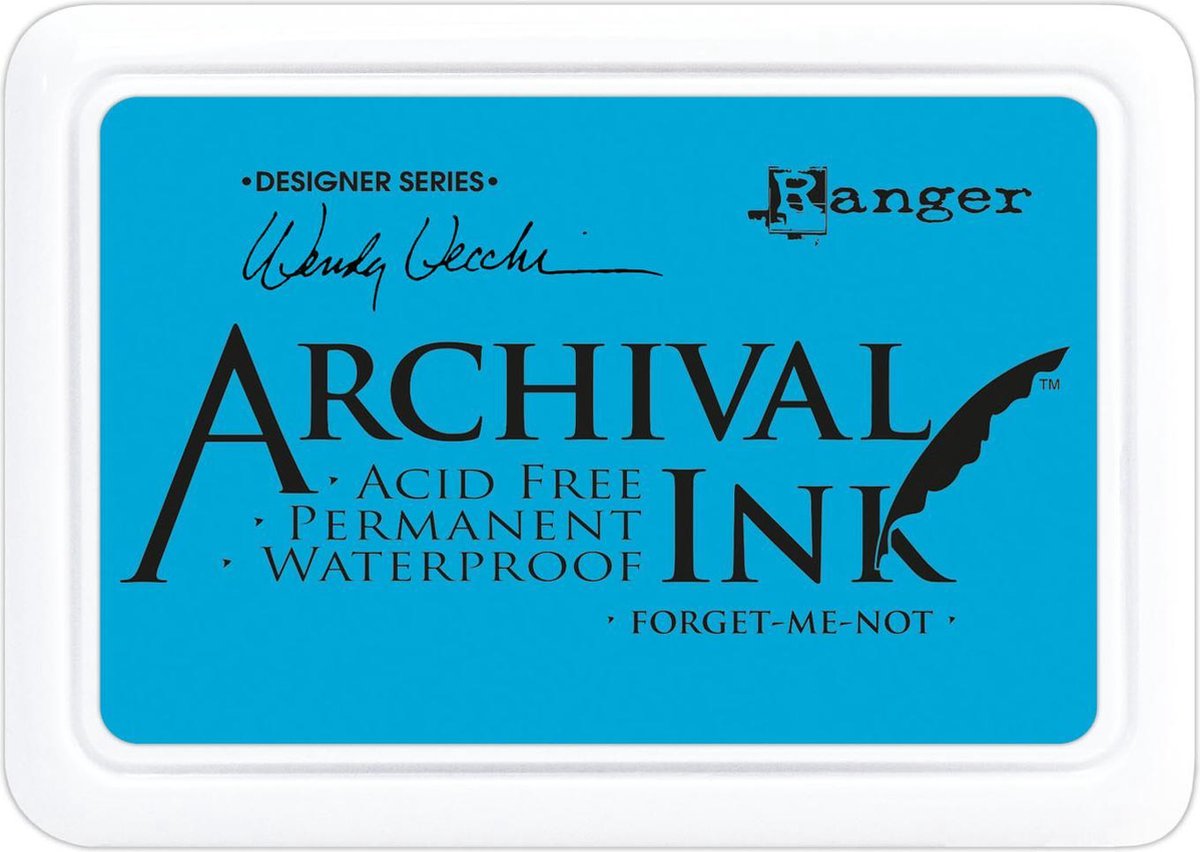 Ranger Archival Ink pad - forget me not