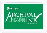 Ranger Archival Ink pad - emerald groen