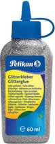 Pelikan glitterlijm, flacon van 60 ml, zilver