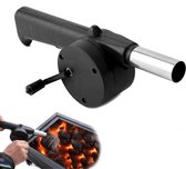 HMerch™ Mini BBQ aansteker - BBQ lighter - Kolen starter - Looftlighter - Booster - Zwart