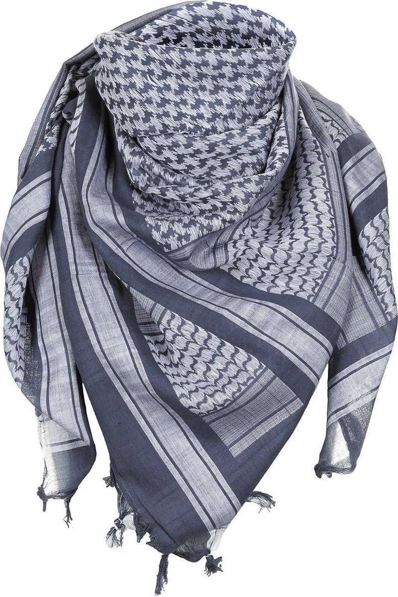 Shemagh - PLO Sjaal - supersoft foliage-wit