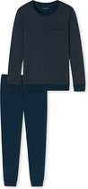 Schiesser Fine Interlock Mannen Pyjamaset - Havanna - Maat XL