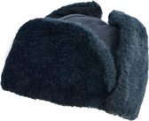 Hassing Bontmuts met oorflappen – Donkerblauw maat 53 – Russische Muts