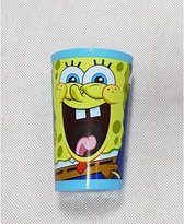 Doodadeals® | Plastic Beker van SpongeBob | 250 ml | 4 stuks
