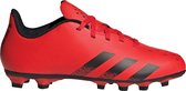 adidas Predator Freak .4 FxG Sportschoenen - Maat 37 1/3 - Unisex - Rood - Zwart
