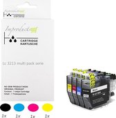 Cartouches d'encre Improducts® - Alternatief Brother LC3213 / LC-3213 / 3213 Multi pack pour Brother MFC-J491DW, MFC-J497DW, DCP-J572dw, MFC-J890DW, MFC-J895DW, DCP-J772DW, DCP-J774DW