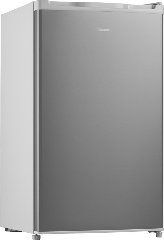 Koelkast: Tomado TLT4801S - Tafelmodel koelkast - 91 liter - 3 draagplateaus - Zilver, van het merk Tomado